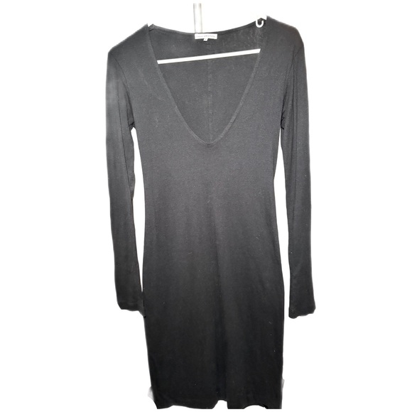 James Perse Dresses & Skirts - Standard James Perse V-neck Knit Dress